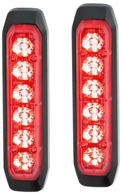 Zniżka LAMPA OSTRZEGAWCZA BST 12/24V CZERW 6 LE