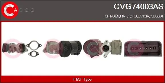 Zawór AGR CASCO CVG74003AS Tani