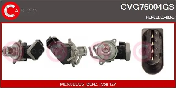 Zamów teraz Zawór AGR CASCO CVG76004GS
