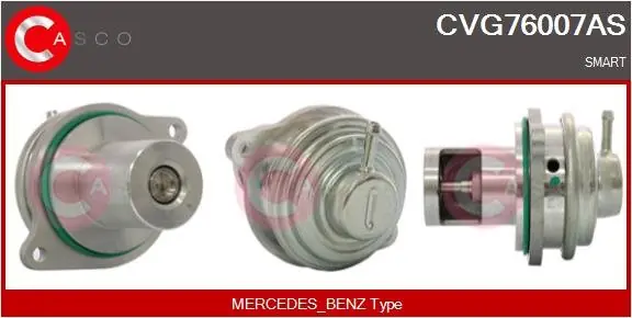 Zawór AGR CASCO CVG76007AS Ostatnie sztuki
