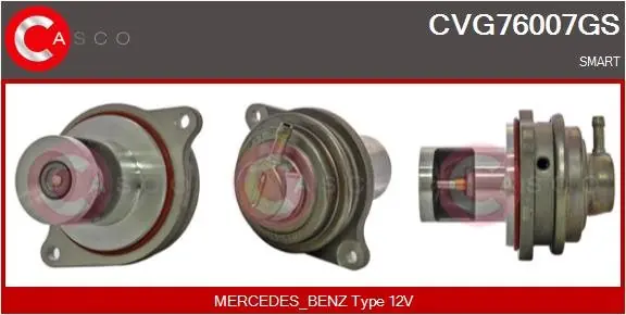 Zawór AGR CASCO CVG76007GS Bezpieczna płatność