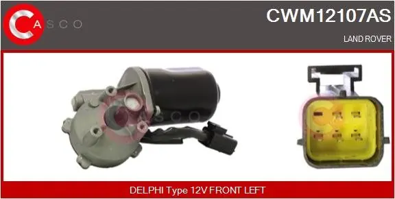 Cena promocyjna Silnik wycieraczek CASCO CWM12107AS
