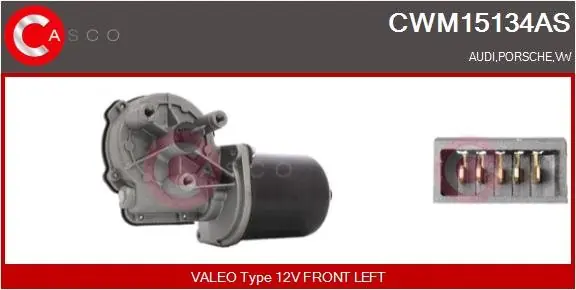Zniżka Silnik wycieraczek CASCO CWM15134AS