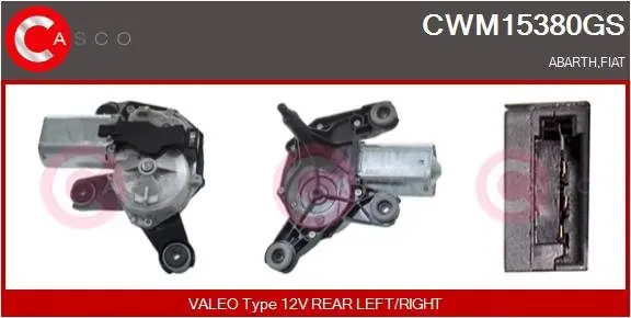 Bezpieczne zakupy Silnik wycieraczek CASCO CWM15380GS