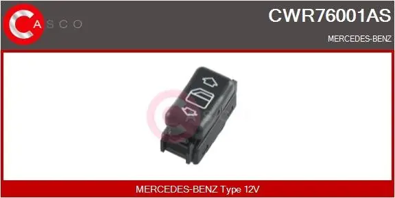 Cena promocyjna Przełącznik, podnośnik szyby CASCO CWR76001AS