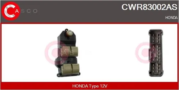 Zamów dziś Przełącznik, podnośnik szyby CASCO CWR83002AS