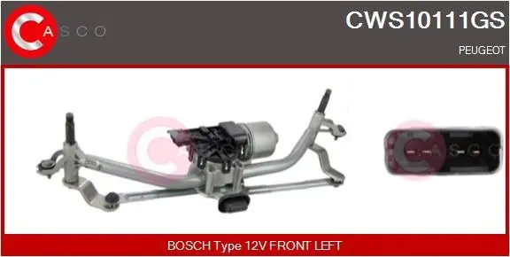 Czyszczenie szyb CASCO CWS10111GS Łatwy zwrot