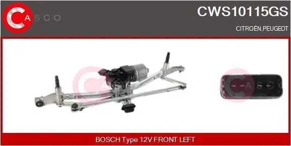 Czyszczenie szyb CASCO CWS10115GS Dodaj do koszyka