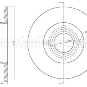 Tarcza hamulcowa CIFAM 800-062 Darmowa dostawa