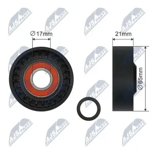 Cena promocyjna Rolka napinacza, pasek klinowy wielorowkowy NTY RNK-FR-054