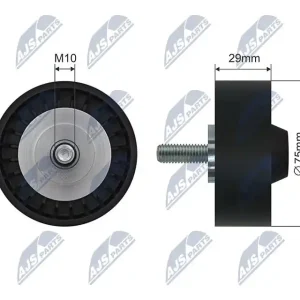 Bestseller Rolka napinacza, pasek klinowy wielorowkowy NTY RNK-VW-035
