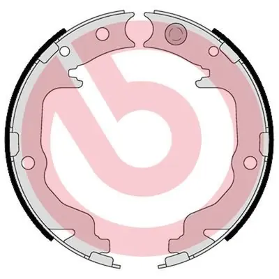 Tylko dziś Zestaw szczęk hamulcowych, hamulec postojowy BREMBO S 11 511