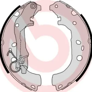 Oferta Zestaw szczęk hamulcowych BREMBO S 23 518