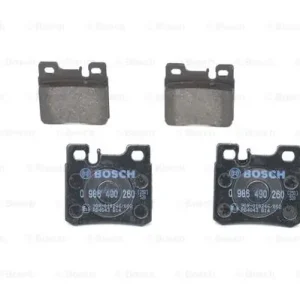 Niska cena  BOS 0986490260 BOSCH Klocki hamulcowe DB 124 KOMBI TYŁ /BOSCH/ (!)