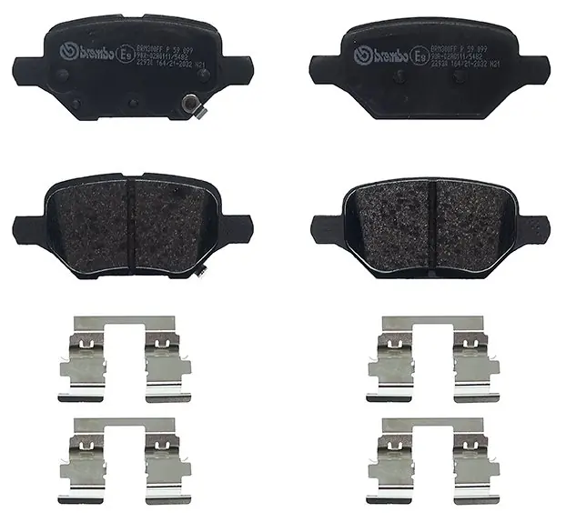 Premium Klocki hamulcowe BREMBO P59099 42539412 OPEL MOKKA 18- tył