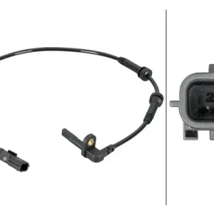 Wyprzedaż Czujnik ABS HELLA 6PU 012 806-861 479101995R RENAULT CLIO IV 12- przód