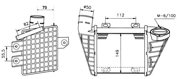 Do wyczerpania zapasów Czujnik NRF 30023 1H0145805A