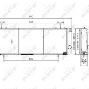 Sprężyna zawieszenia NRF 50231 52029100 Dostępne od ręki