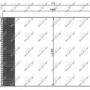 Chłodnica klimatyzacji NRF 35802 6455Q6 Oferta limitowana