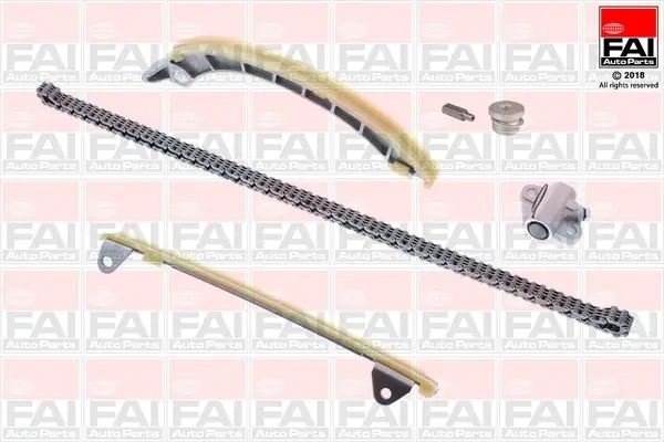 Darmowy zwrot Zestaw łańcucha rozrządu FAI AutoParts TCK73WO