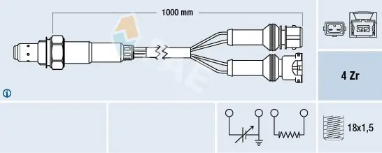 Szybka wysyłka Sonda lambda FAE 77124 0218