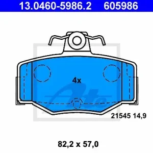 Klocki hamulcowe ATE 13-0460-5986-2 21545156 Oferta